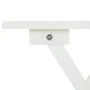 Mesa terraza bistró madera maciza de acacia blanco 46x46x47 cm de , Mesas de jardín - Ref: Foro24-41436, Precio: 44,04 €, Des...