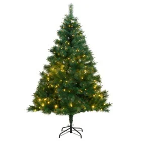 Árbol de Navidad artificial con bisagras 300 LEDs 240 cm de , Arboles de navidad - Ref: Foro24-3210340, Precio: 214,27 €, Des...