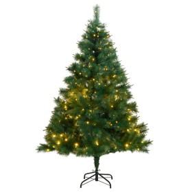 Árbol de Navidad artificial con bisagras 300 LEDs 240 cm de , Arboles de navidad - Ref: Foro24-3210340, Precio: 201,60 €, Des...
