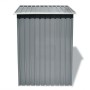 Caseta de jardín de metal 204x132x186 cm gris de vidaXL, Cobertizos - Ref: Foro24-42983, Precio: 216,66 €, Descuento: %