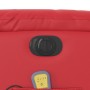 Sillón de masaje reclinable eléctrico de cuero artificial rojo en Sillones | Comprar online en Foru.es