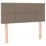 Cabecero de tela gris taupe 90x5x78/88 cm de , Cabeceros y pies de cama - Ref: Foro24-346022, Precio: 31,88 €, Descuento: %