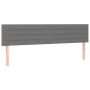 Cabeceros 2 unidades de tela gris oscuro 90x5x78/88 cm de , Cabeceros y pies de cama - Ref: Foro24-346173, Precio: 54,45 €, D...