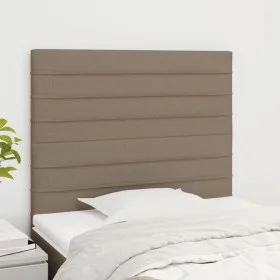 Kopfteile 2 Einheiten aus taupegrauem Stoff 90x5x78/88 cm von , Kopf- und Fußteile - Ref: Foro24-3116458, Preis: 69,14 €, Rab...