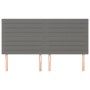 Cabeceros 4 unidades de tela gris oscuro 90x5x78/88 cm de , Cabeceros y pies de cama - Ref: Foro24-3116487, Precio: 100,56 €,...