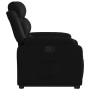 Sillón reclinable elevable cuero artificial negro en Sillones | Comprar online en Foru.es