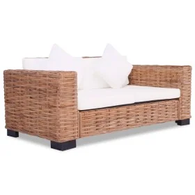 Zweisitzer-Sofa aus natürlichem Rattan von vidaXL, Sofas - Ref: Foro24-244418, Preis: 598,89 €, Rabatt: %