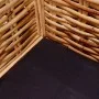Zweisitzer-Sofa aus natürlichem Rattan von vidaXL, Sofas - Ref: Foro24-244418, Preis: 598,89 €, Rabatt: %