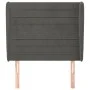 Headboard with dark gray velvet ears 103x23x118/128 cm by , Headboards and footboards - Ref: Foro24-3118139, Price: 65,52 €, ...