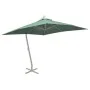 Sombrilla colgante con palo de aluminio 300x300 cm verde de vidaXL, Sombrillas - Ref: Foro24-42973, Precio: 226,60 €, Descuen...