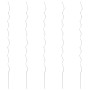 Soporte para planta espiral 5 unidades 170 cm acero galvanizado de vidaXL, Enrejados y soportes para plantas - Ref: Foro24-14...