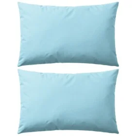 Cojines para exteriores 60x40 cm azul claro 2 unidades de vidaXL, Cojines - Ref: Foro24-132300, Precio: 27,41 €, Descuento: %