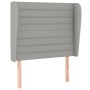 Cama box spring con colchón tela gris claro 100x200 cm de , Camas y somieres - Ref: Foro24-3128021, Precio: 347,04 €, Descuen...