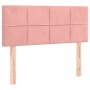 Cama box spring con colchón terciopelo rosa 90x200 cm de , Camas y somieres - Ref: Foro24-3130942, Precio: 303,56 €, Descuent...