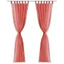 Voile curtains 2 units 140x225 cm red by vidaXL, Curtains and curtains - Ref: Foro24-132252, Price: 21,10 €, Discount: %