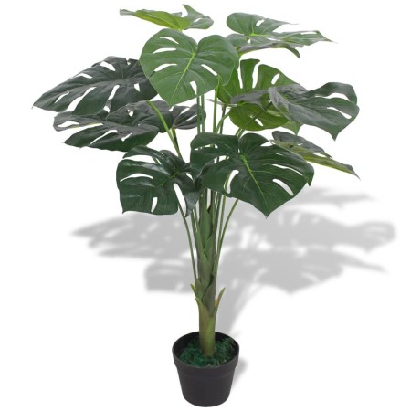 Planta de monstera artificial con maceta verde 70 cm de vidaXL, Flora artificial - Ref: Foro24-244435, Precio: 42,85 €, Descu...