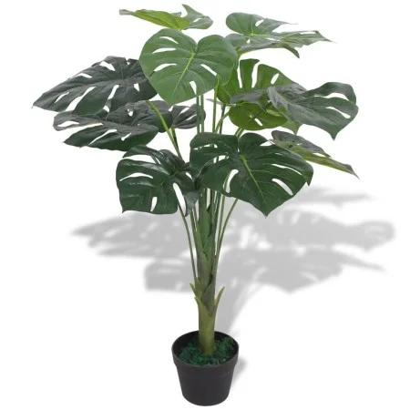 Planta de monstera artificial con maceta verde 70 cm de vidaXL, Flora artificial - Ref: Foro24-244435, Precio: 42,11 €, Descu...