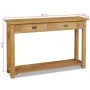 Mesa consola de madera de teca maciza 120x30x80 cm de vidaXL, Mesas auxiliares - Ref: Foro24-244482, Precio: 255,69 €, Descue...