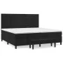 Boxspringbett mit schwarzer Samtmatratze 200x200 cm von , Betten und Lattenroste - Ref: Foro24-3137925, Preis: 710,98 €, Raba...