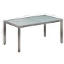 Set de comedor de jardín 7 pzs y cojines ratán sintético gris de vidaXL, Conjuntos de jardín - Ref: Foro24-44071, Precio: 566...