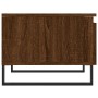 Mesa de centro madera de ingeniería marrón roble 50x46x35 cm de , Mesas de centro - Ref: Foro24-830890, Precio: 43,11 €, Desc...