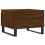 Mesa de centro madera de ingeniería marrón roble 50x46x35 cm de , Mesas de centro - Ref: Foro24-830890, Precio: 43,11 €, Desc...