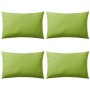 Cojines para exteriores 60x40 cm verde manzana 4 unidades de vidaXL, Cojines - Ref: Foro24-132293, Precio: 85,62 €, Descuento: %