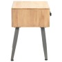 Mesita de noche de madera maciza de abeto 43x38x50 cm de vidaXL, Mesitas de noche - Ref: Foro24-245775, Precio: 63,74 €, Desc...