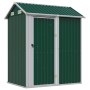 Cobertizo de jardín acero galvanizado verde 192x152,5x237 cm de , Cobertizos - Ref: Foro24-364529, Precio: 288,10 €, Descuent...