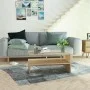 Mesa de centro de madera de ingeniería blanca 90x59x42 cm de vidaXL, Mesas de centro - Ref: Foro24-244855, Precio: 63,09 €, D...