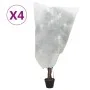Cubierta para plantas con cordón 4 uds 70 g/m² 0,8x1,2 m de , Accesorios de jardinería - Ref: Foro24-364865, Precio: 16,61 €,...
