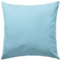 Cojines para exteriores 45x45 cm azul claro 4 unidades de vidaXL, Cojines - Ref: Foro24-132299, Precio: 73,76 €, Descuento: %