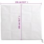 Cubiertas para plantas con cremallera 2 uds 70 g/m² 2,36x2 m de , Accesorios de jardinería - Ref: Foro24-3203521, Precio: 50,...