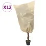 Cubiertas para plantas con cordón 12 uds 70 g/m² 0,8x1 m de , Accesorios de jardinería - Ref: Foro24-3203556, Precio: 31,21 €...