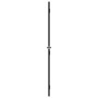 Puerta interior delgada negra vidrio y aluminio 76x201,5 cm de , Puertas para el hogar - Ref: Foro24-155116, Precio: 183,74 €...