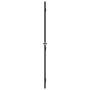 Puerta interior delgada negra vidrio y aluminio 93x201,5 cm de , Puertas para el hogar - Ref: Foro24-155121, Precio: 202,38 €...