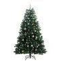 Árbol de Navidad artificial con bisagras 300 LED y bolas 270 cm de , Arboles de navidad - Ref: Foro24-3210410, Precio: 395,56...