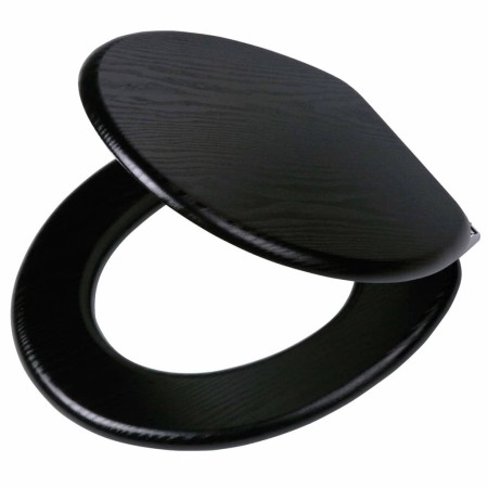 Tiger Asiento de WC de cierre suave Blackwash MDF negro 252030746 de Tiger, Asientos de inodoros y bidés - Ref: Foro24-418328...