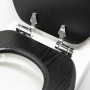 Tiger Asiento de WC de cierre suave Blackwash MDF negro 252030746 de Tiger, Asientos de inodoros y bidés - Ref: Foro24-418328...
