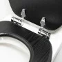 Tiger Asiento de WC de cierre suave Blackwash MDF negro 252030746 de Tiger, Asientos de inodoros y bidés - Ref: Foro24-418328...