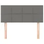 Kopfteil aus dunkelgrauem Stoff, 80 x 5 x 78/88 cm von , Kopf- und Fußteile - Ref: Foro24-346005, Preis: 44,88 €, Rabatt: %