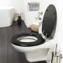 Tiger Asiento de WC de cierre suave Blackwash MDF negro 252030746 de Tiger, Asientos de inodoros y bidés - Ref: Foro24-418328...