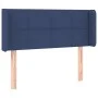 Blue fabric headboard 93x16x78/88 cm by , Headboards and footboards - Ref: Foro24-3118756, Price: 53,98 €, Discount: %