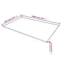 Tablero de mesa de cristal templado rectangular 1000x620 mm de vidaXL, Tableros para mesas - Ref: Foro24-244621, Precio: 58,1...