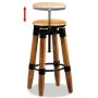 Küchenhocker 2 Einheiten massives Mangoholz von vidaXL, Küchenhocker - Ref: Foro24-244589, Preis: 269,03 €, Rabatt: %