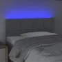Hellgraues Stoffkopfteil mit LED 90x5x78/88 cm von , Kopf- und Fußteile - Ref: Foro24-3121594, Preis: 47,75 €, Rabatt: %