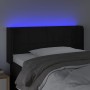 Cabecero con LED de terciopelo negro 93x16x78/88 cm de , Cabeceros y pies de cama - Ref: Foro24-3123274, Precio: 54,78 €, Des...