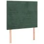 Dark green velvet bed frame with headboard 120x200 cm by , Beds and slatted bases - Ref: Foro24-3125809, Price: 167,06 €, Dis...