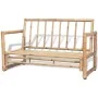 Set de muebles de jardín 4 piezas y cojines bambú by vidaXL, Garden sets - Ref: Foro24-43159, Price: 460,03 €, Discount: %