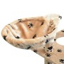 Rascador para gatos poste rascador de sisal 150cm huellas beige de vidaXL, Mobiliario para gatos - Ref: Foro24-170488, Precio...